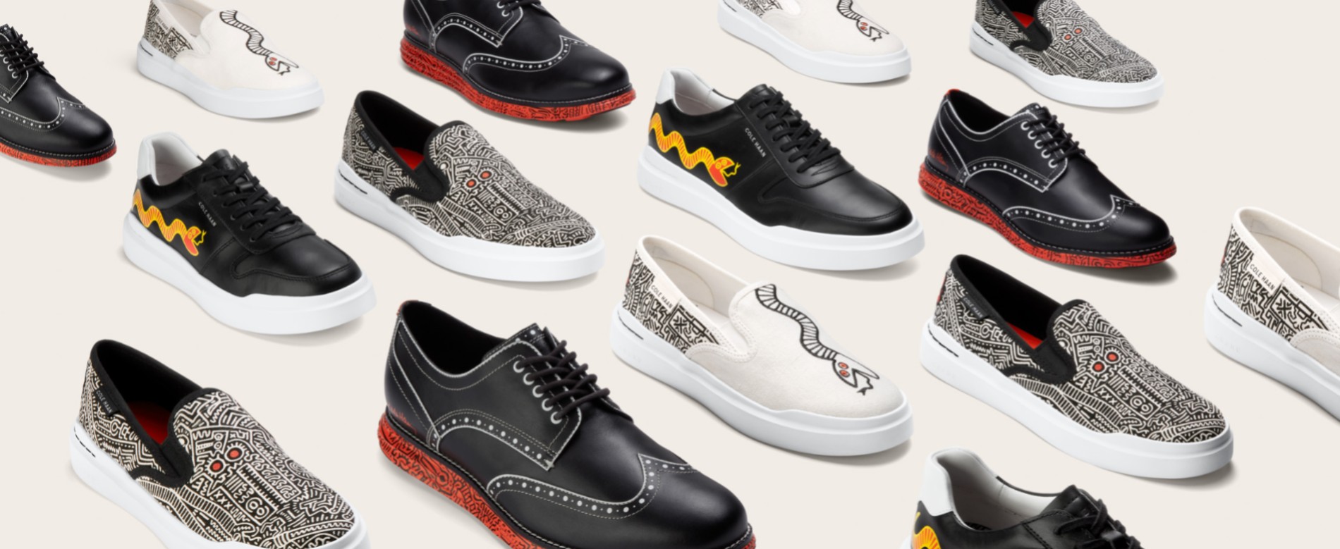 Cole Haan Unveils New Shoe Collaboration Featuring The Art Of Keith Haring