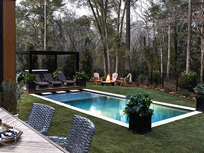 Pool + Pergola