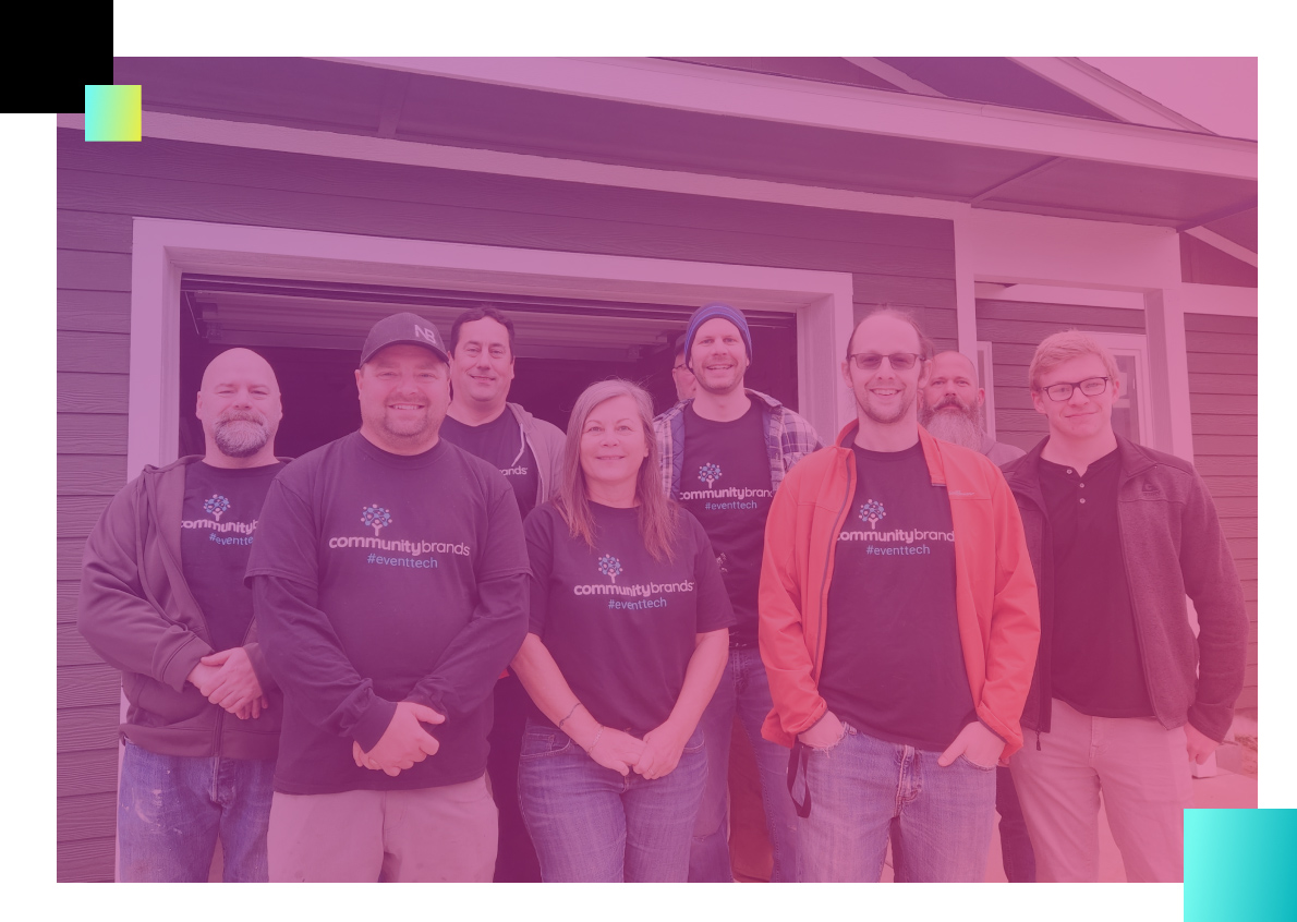 Our Configio team spent the day volunteering with Habitat for Humanity in honor of the annual Community Brands Give Back Day, an initiative where all employees are encouraged to spend time giving back to their communities through a day of service.