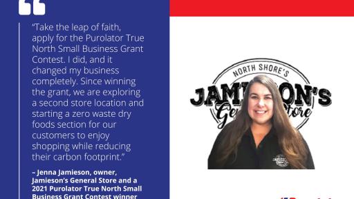 Jenna Jamieson, owner, Jamieson&rsquo;s General Store