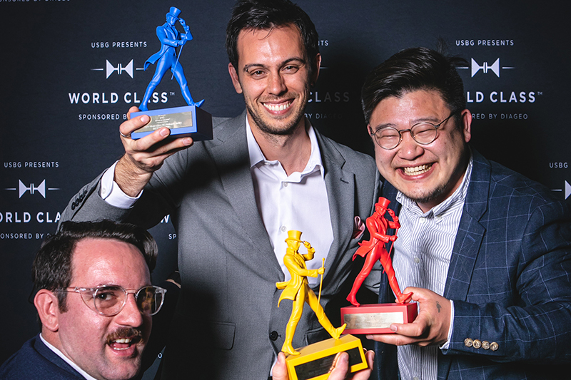 The top bartenders from the Northeast region – Hunter Douglas, Renato Tonelli, Steve Yang – will gather in Nashville, TN to face off in the World Class U.S. National Finals.