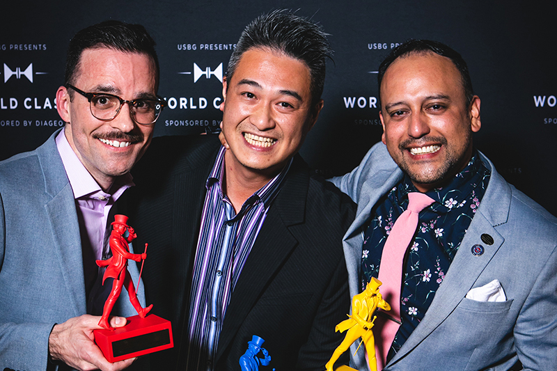 The top bartenders from the West region – Jonathan Stanyard, Derrick Li, Jorge Vargas Baquedano – will gather in Nashville, TN to face off in the World Class U.S. National Finals.