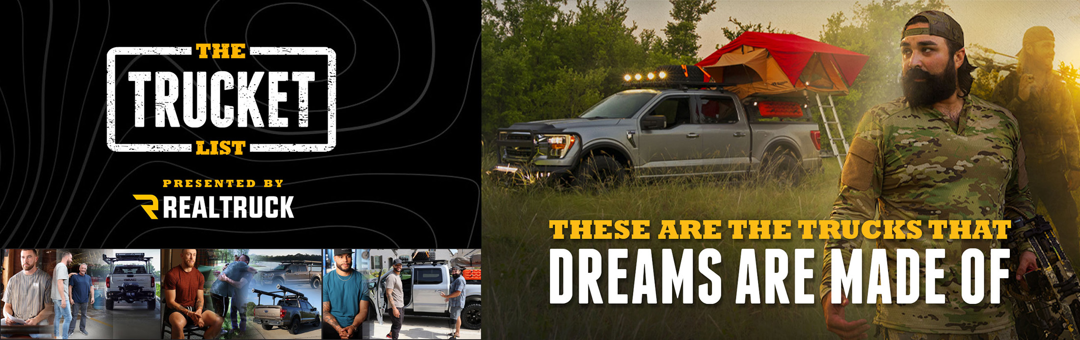 Hero image of truck with logo