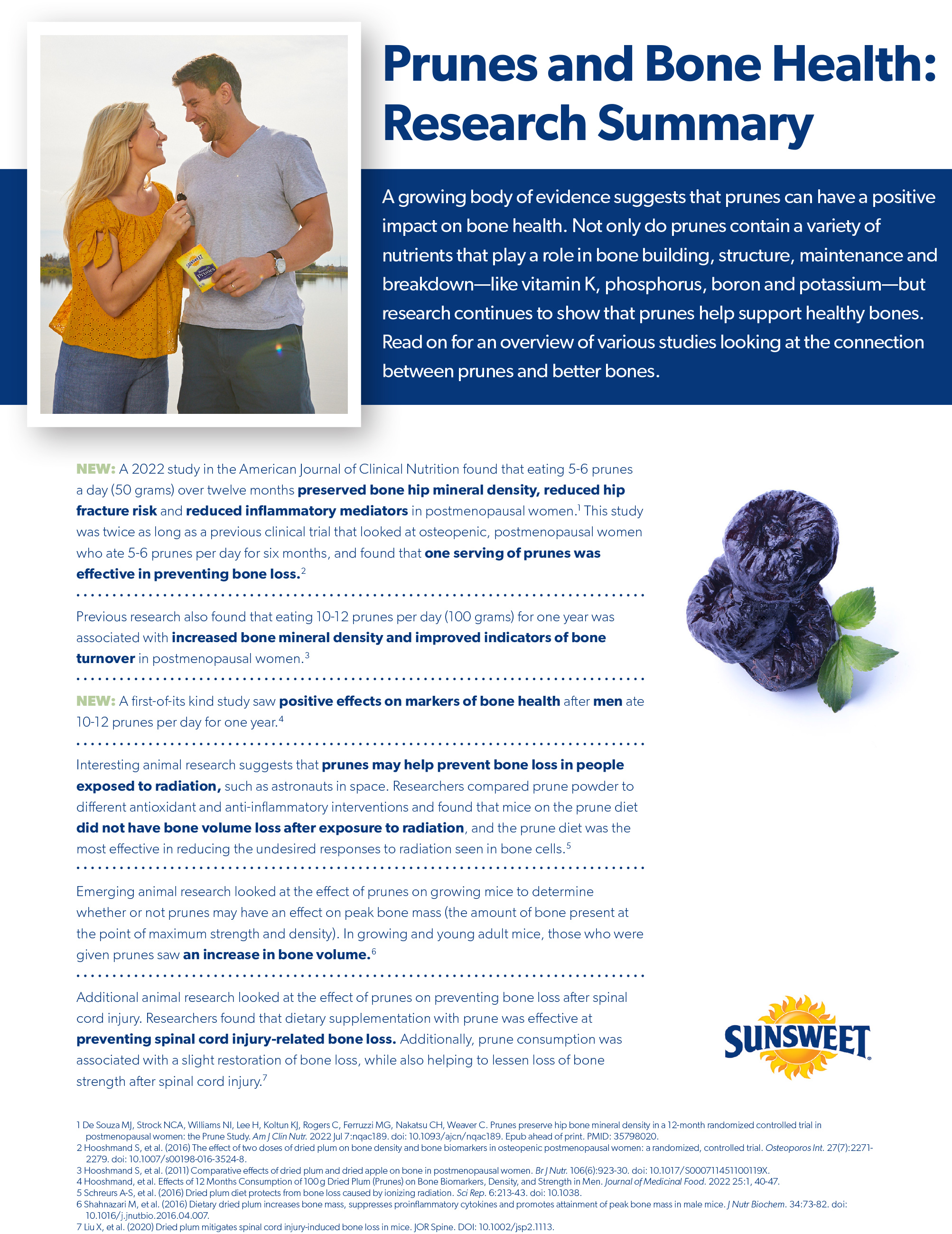 Bone Health Research Summary