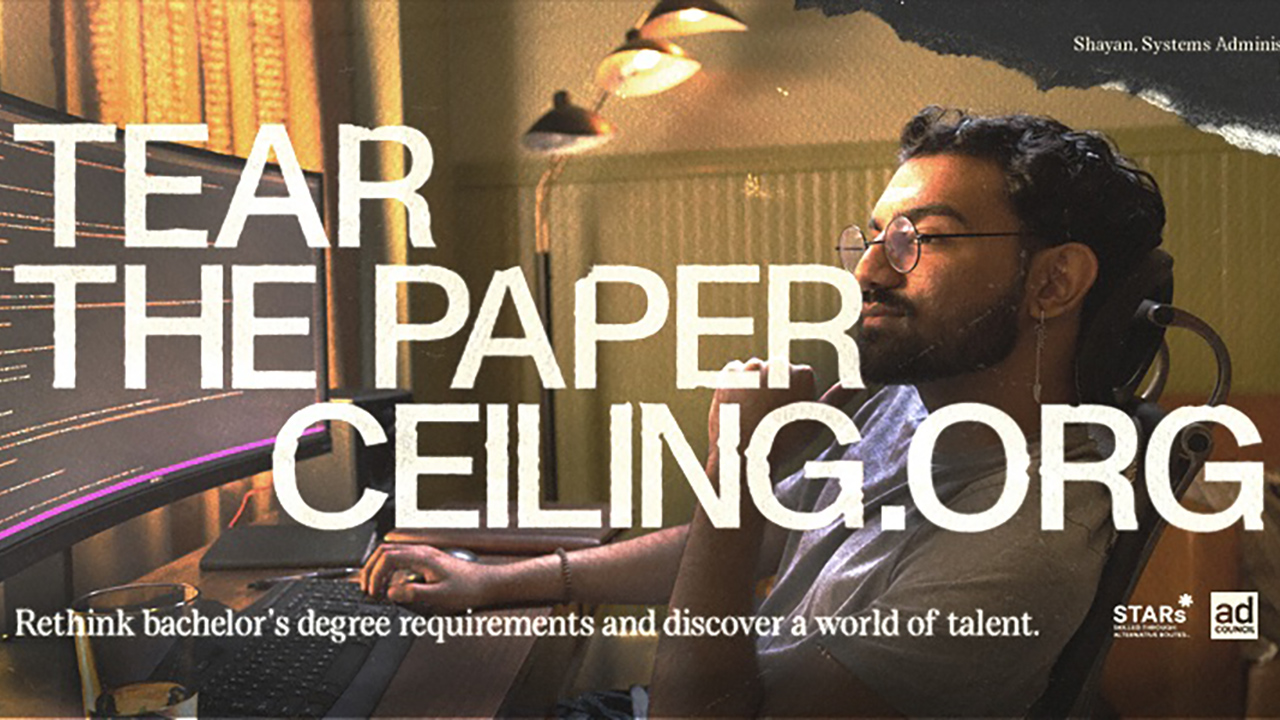 Out-of-home ad for employers– Shayan