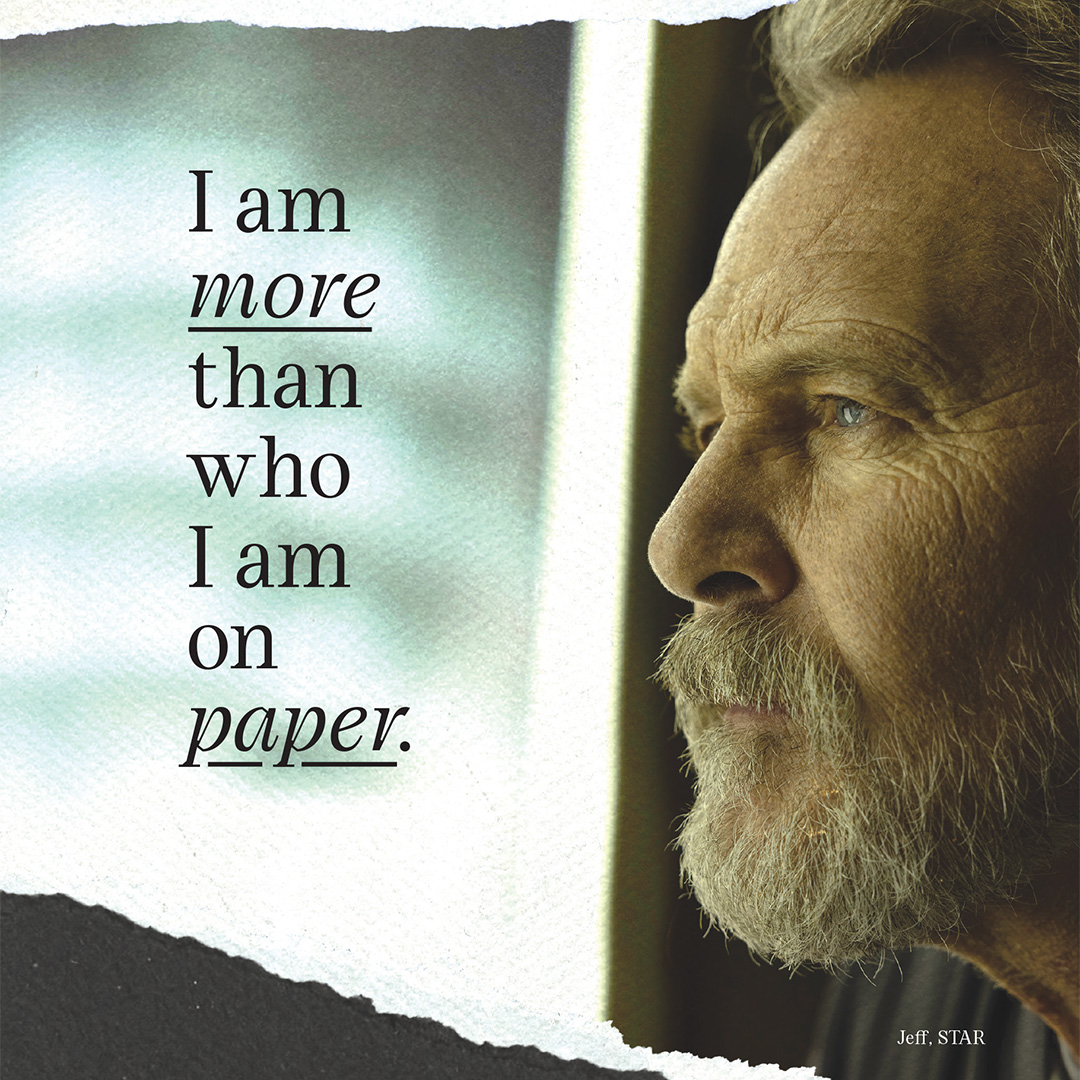 Print ad for STARs – Jeff