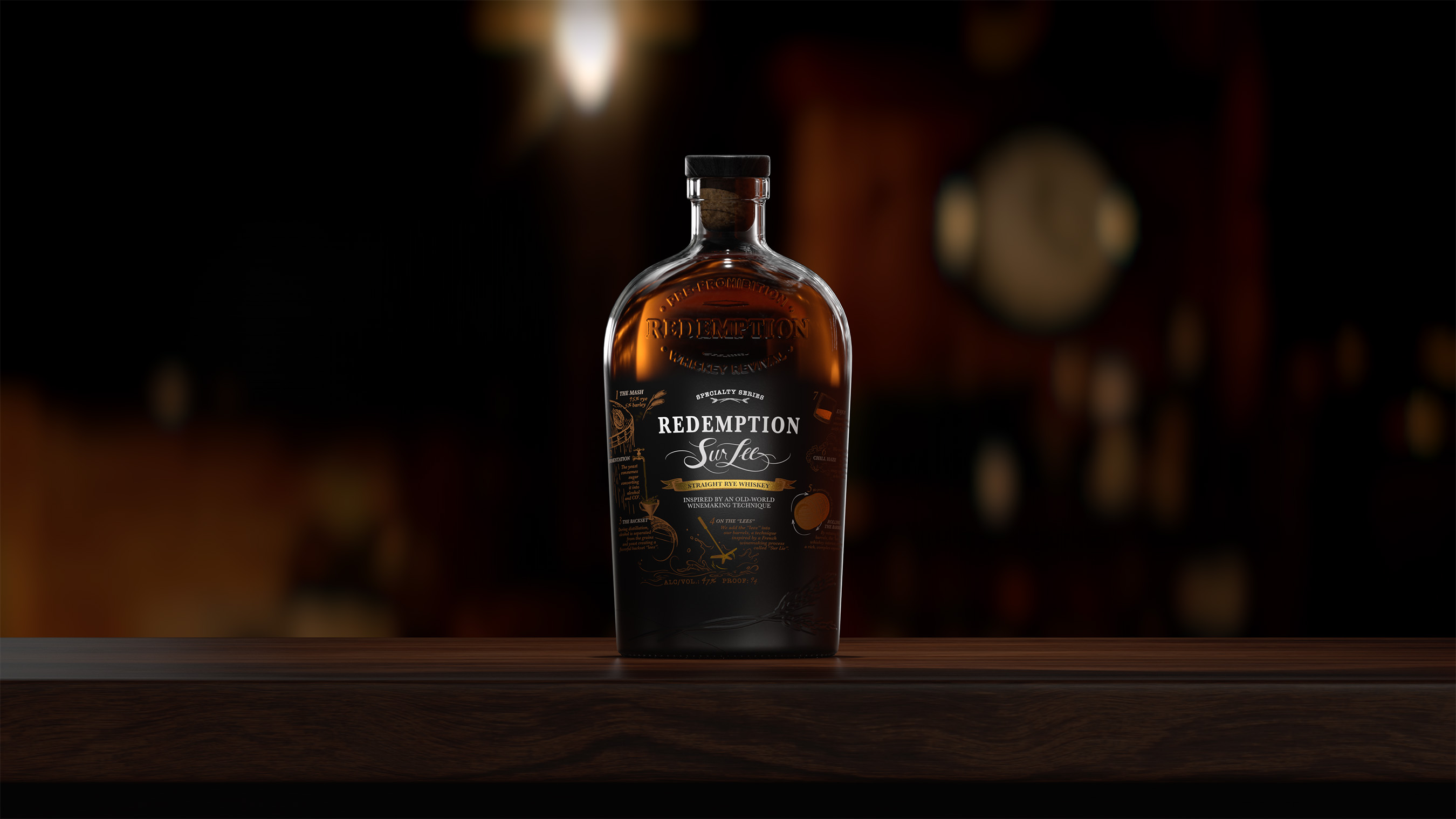 Introducing Redemption Sur Lee Straight Rye Whiskey. Credit: Redemption Whiskey