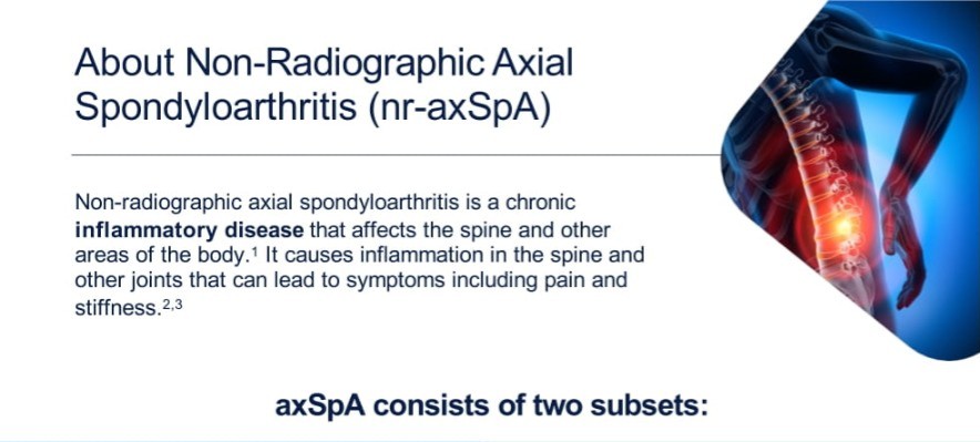 Non-Radiographic Axial Spondyloarthritis Disease Fact Sheet
