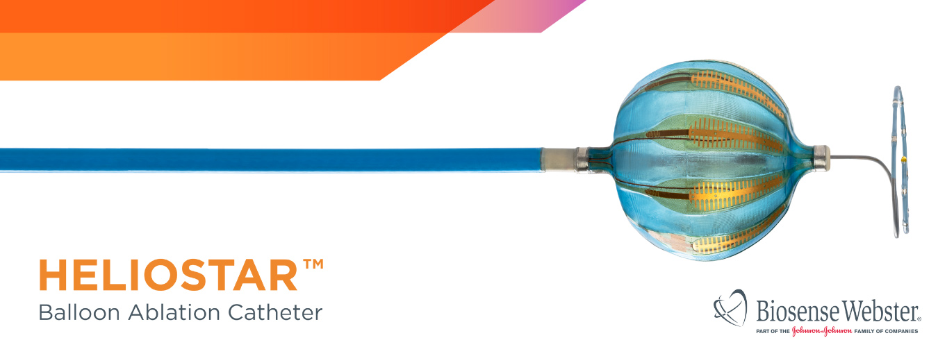 HELIOSTAR™ Balloon Ablation Catheter – the first radiofrequency balloon ablation catheter – indicated for use in catheter-based cardiac electrophysiological mapping of the atria and for cardiac ablation.