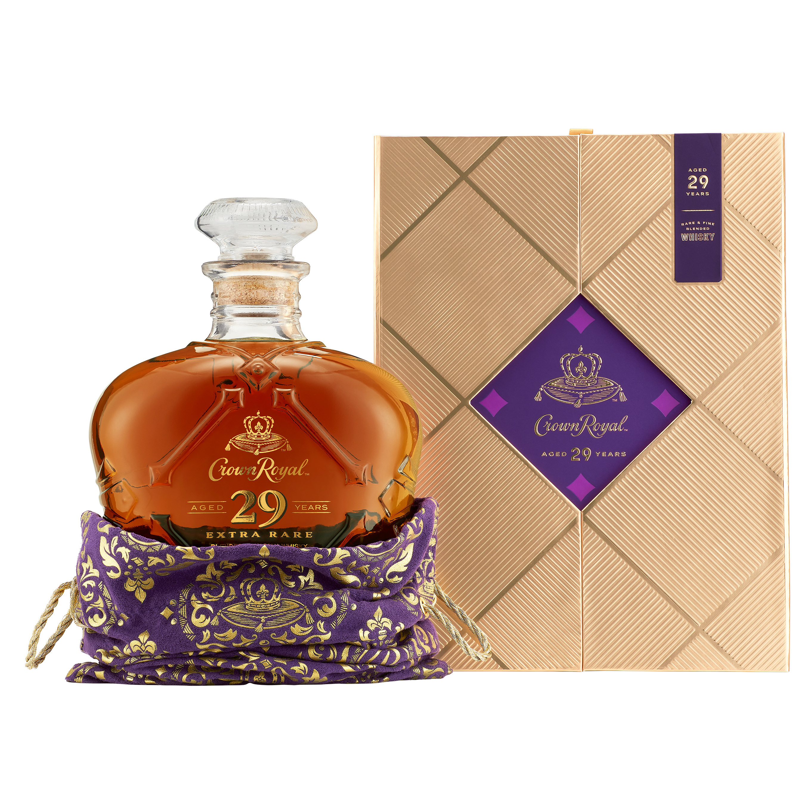 Only 6,000 bottles of Crown Royal Aged 29 Years are available.