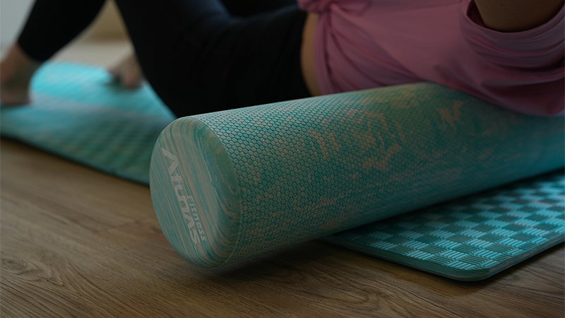 Recycled foam can be used in multiple fields such as fitness products.