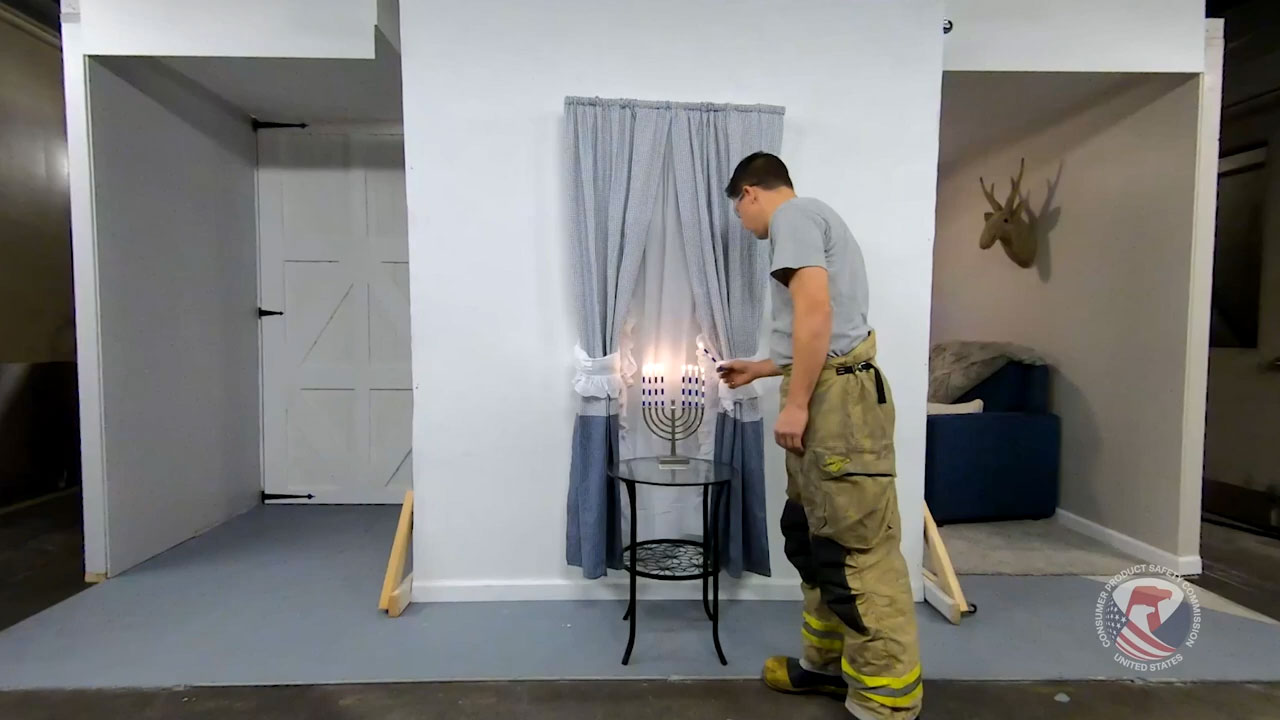 CPSC’s Candle Burn Demonstration