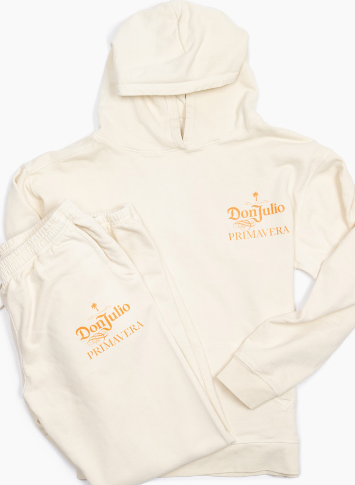 sweat pants and sweatshirt merch