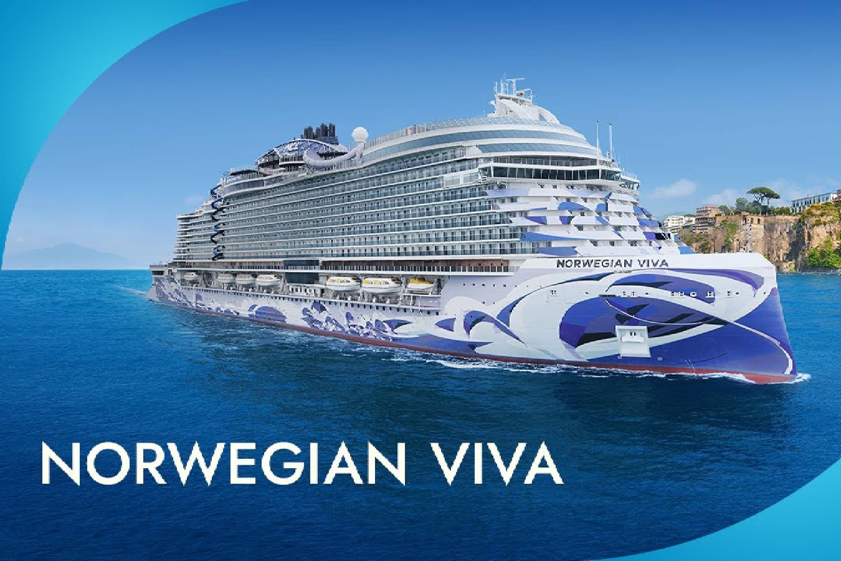 Get an inside look at Norwegian Viva, Norwegian Cruise Line’s newest addition to the award-winning Prima Class, with unique and thrilling activities, elevated offerings and awe-inspiring art collections. Norwegian Viva will spend her winter season sailing Caribbean voyages from the company’s new homeport in sunny San Juan, Puerto Rico.