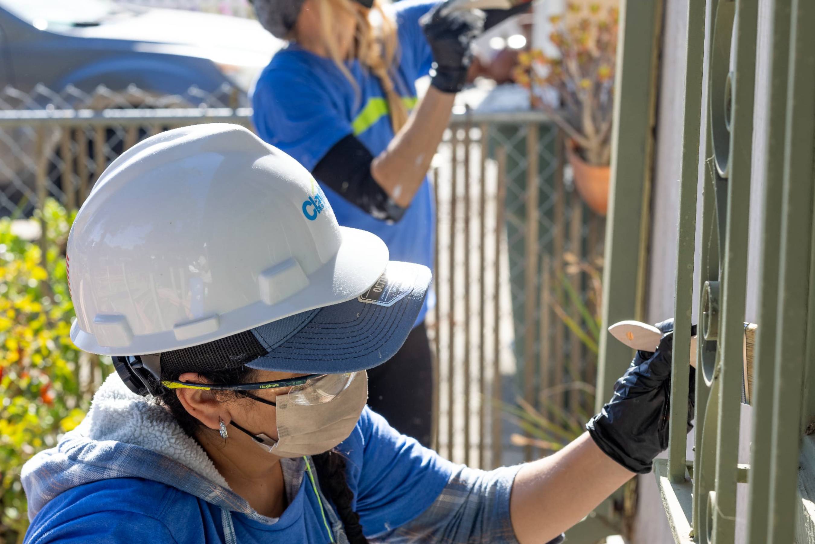 Projects consisted of several interior and exterior repairs like installing new safety features, landscaping, painting and more.