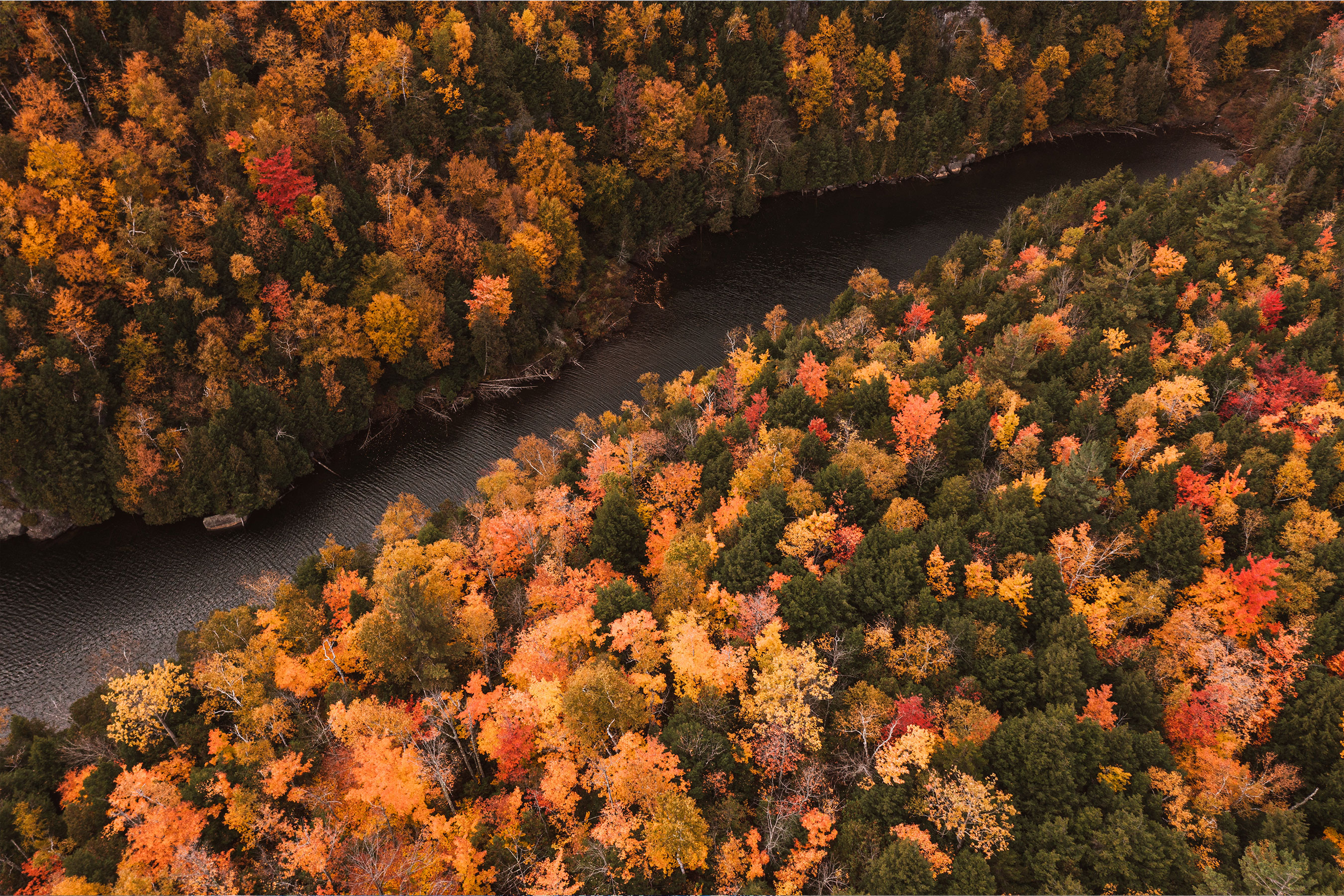 Visit charming upstate New York where the Catskill Mountains provide a colorful autumn backdrop to the picturesque Hudson River.