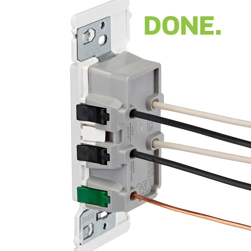With the simplicity of push, click, done, customers will experience an easier installation process with confidence due to the added safety features.
