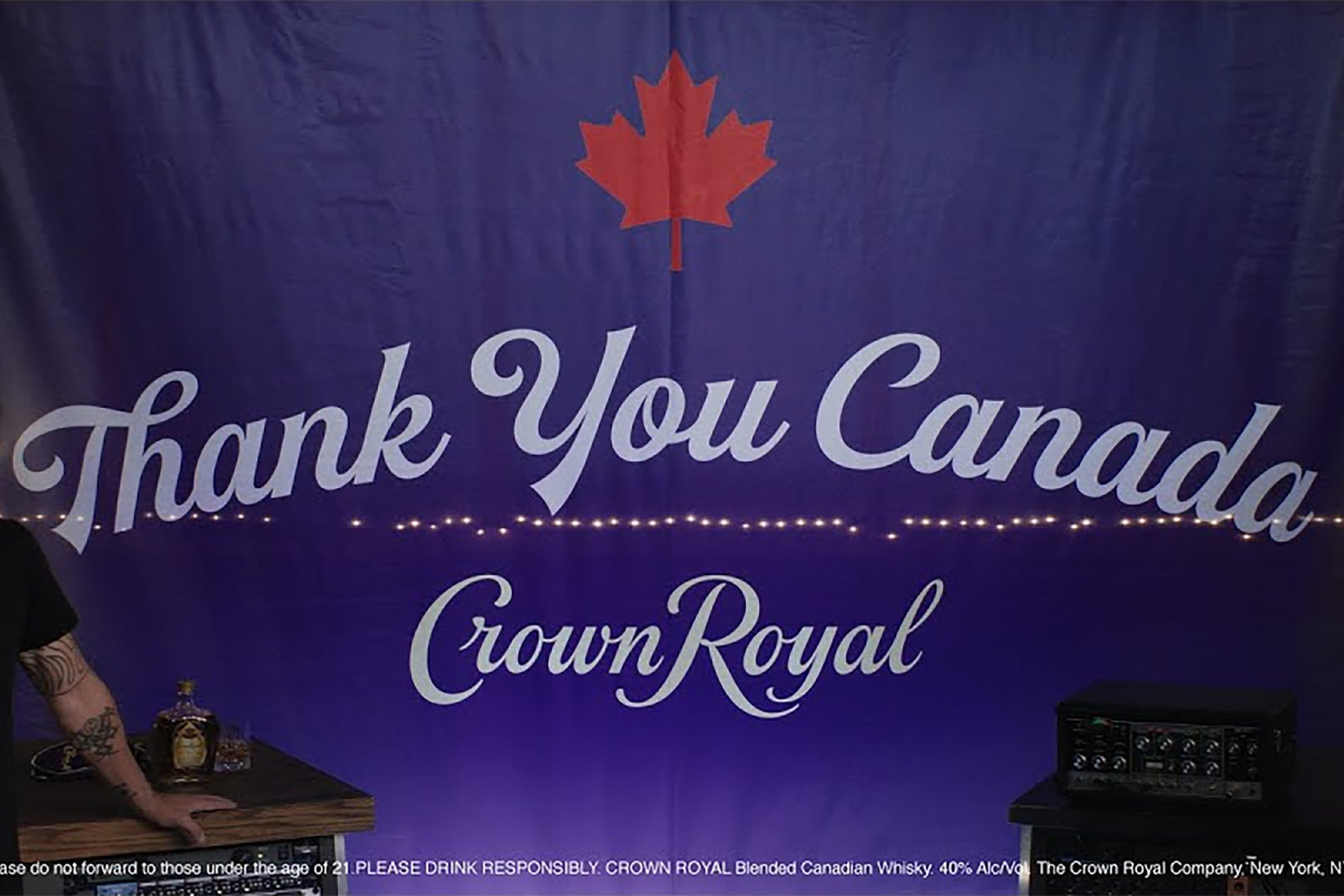 Play Video: Crown Royal x Super Bowl LVII - Thank You Canada