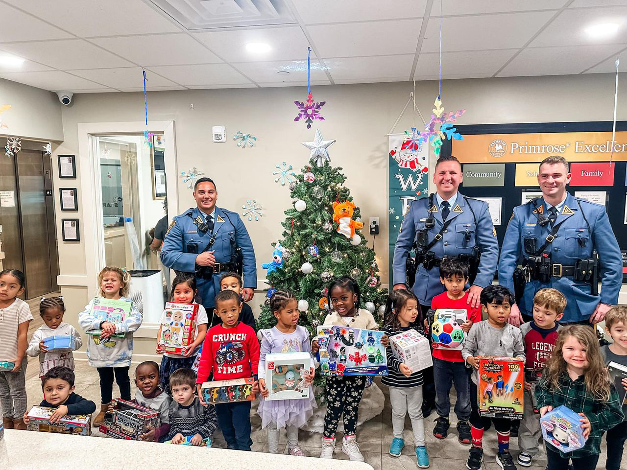 Primrose School of West Orange (West Orange, NJ) donated 100 toys to underserved children to spread joy during the holidays.