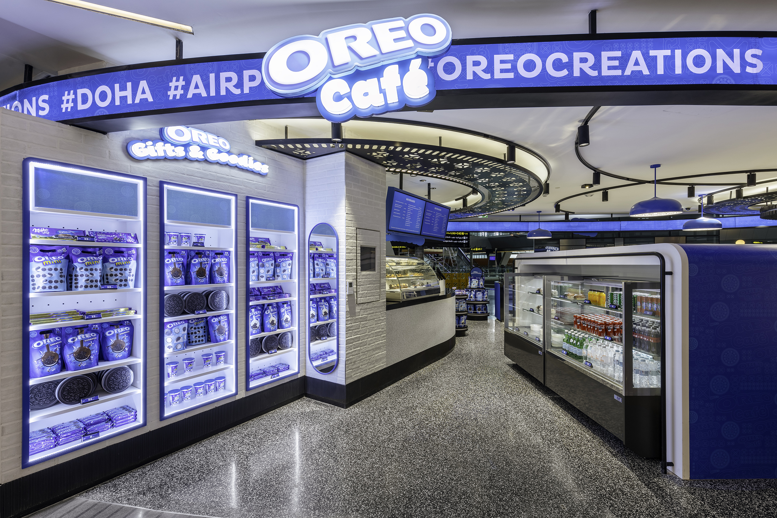 This is the first OREO Café outside of the US and the first in an airport.