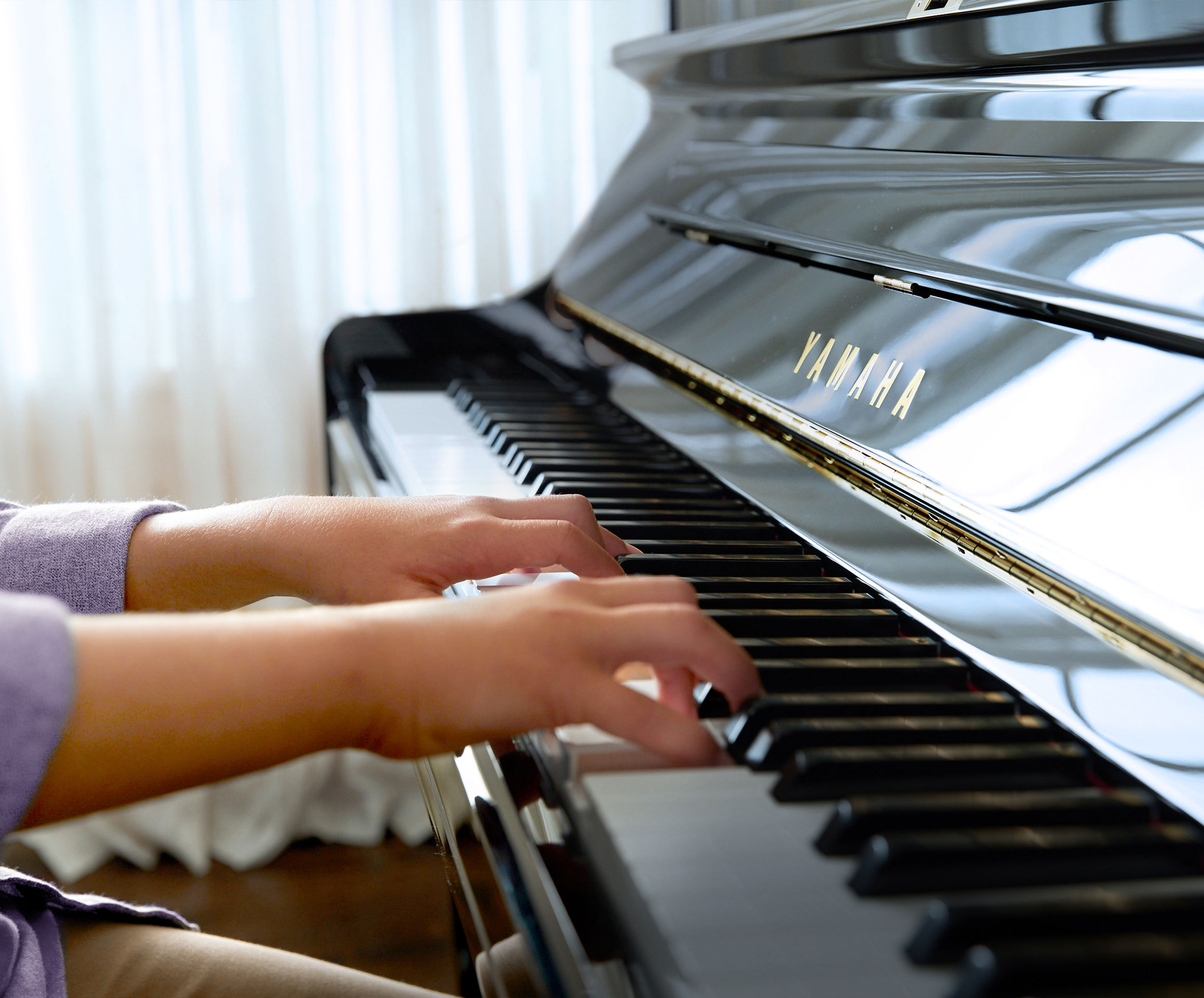 Visit YamahaPianos.com to find the right piano for your home and learn more about 0% APR financing for 18 months on select pianos