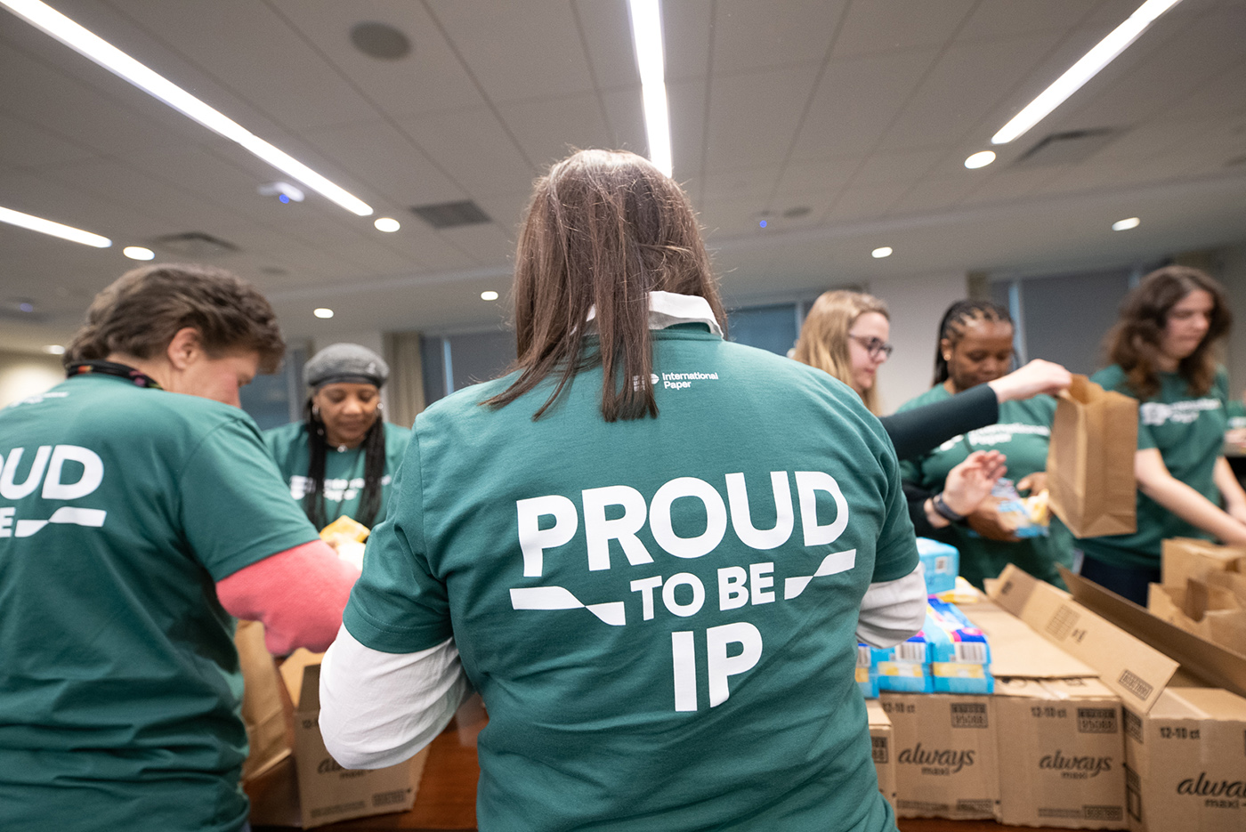 IP employees logged more than 12,000 volunteer hours and donated nearly $20m in 2022.