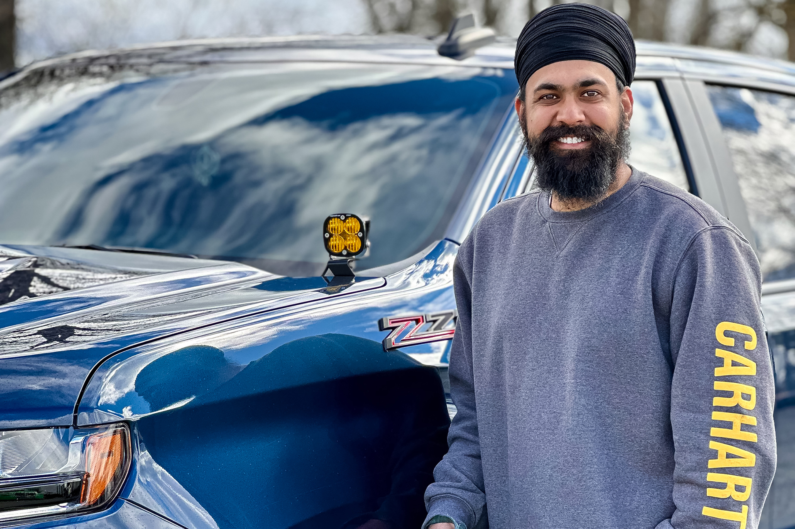 "My favorite thing to do outside is spend time with my daughter. Whether it be an outdoor adventure, playing at the park, working in the yard or washing the truck together, seeing her discover new things and experiencing new adventures is one of my greatest joys as a father." - Ickdeep Singh