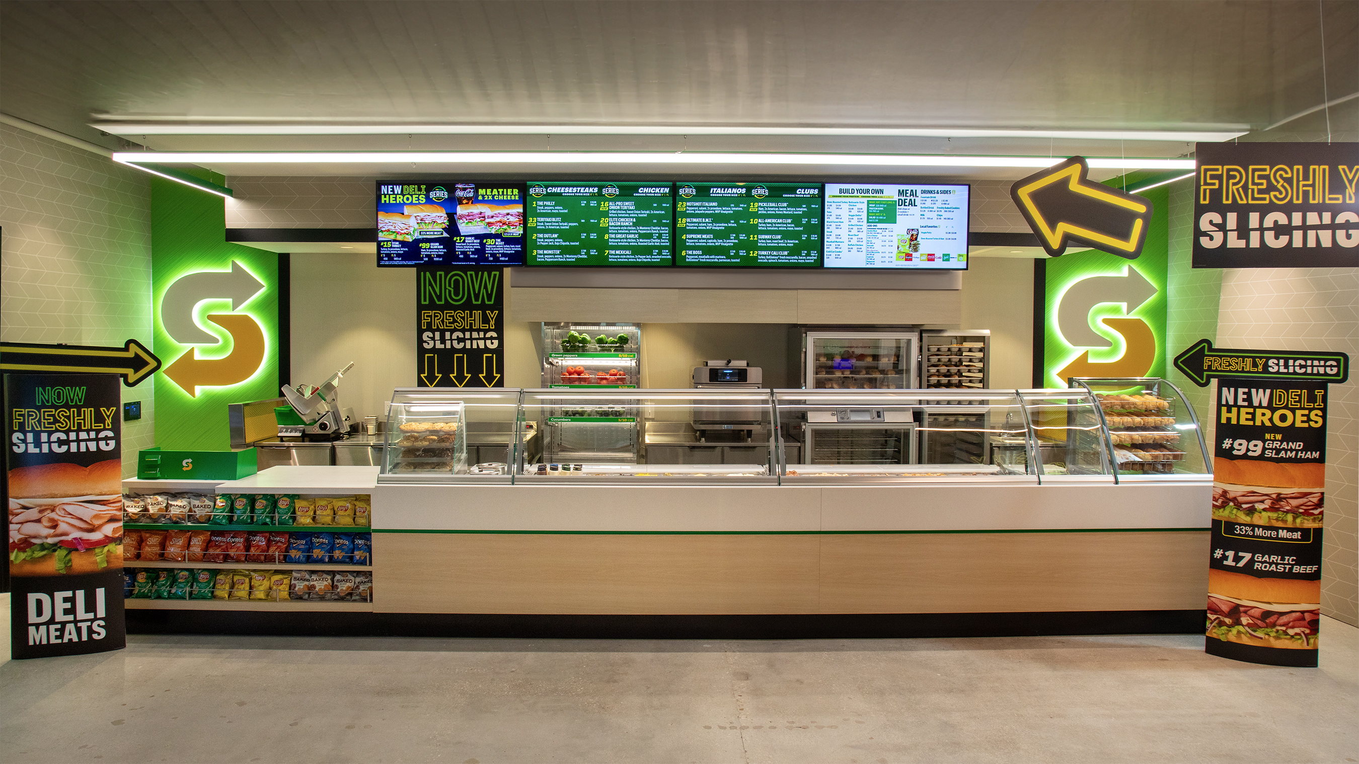 The arrival of freshly sliced meats is the latest change in Subway’s multi-year transformation journey to improve every aspect of the guest experience.