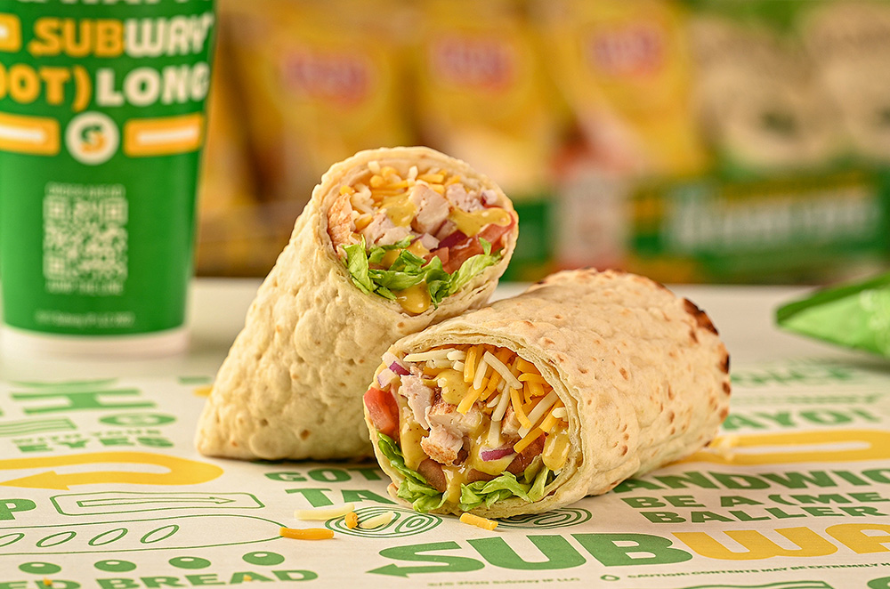 Subway’s Honey Mustard Chicken wrap