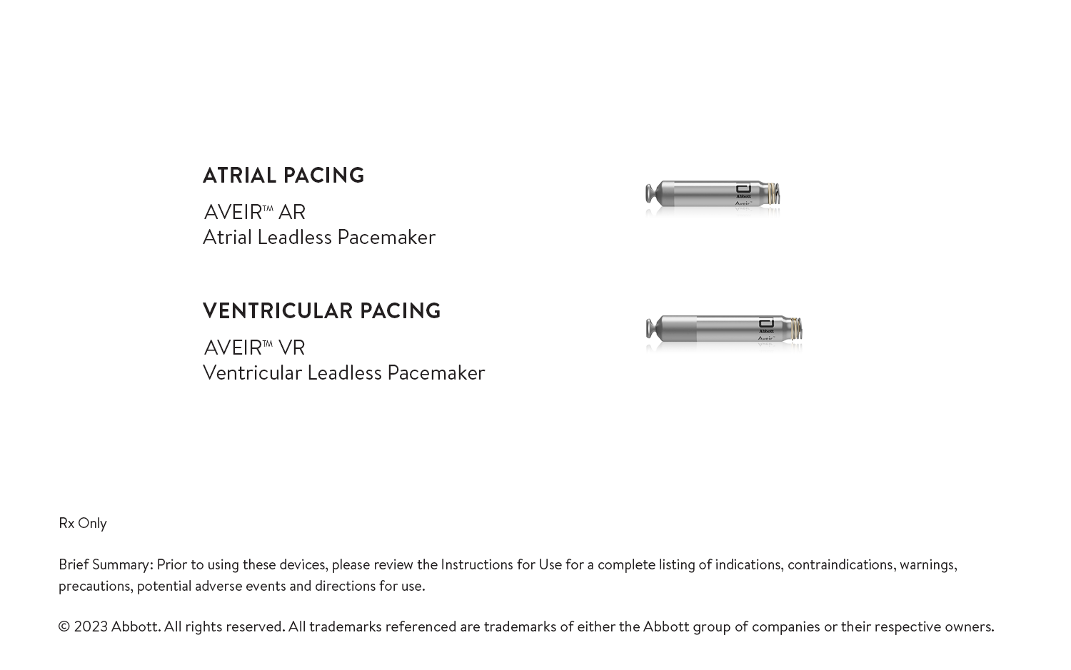 AVEIR DR Components