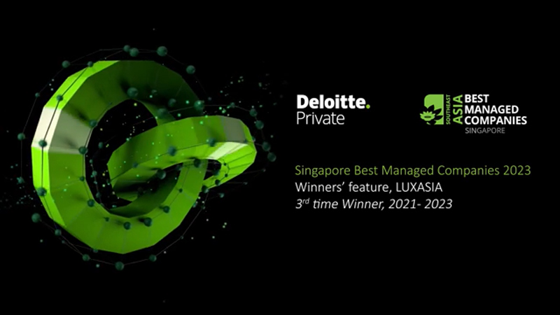 Play Video: LUXASIA Best Managed Companies Singapore Award win - Dr Wolfgang Baier