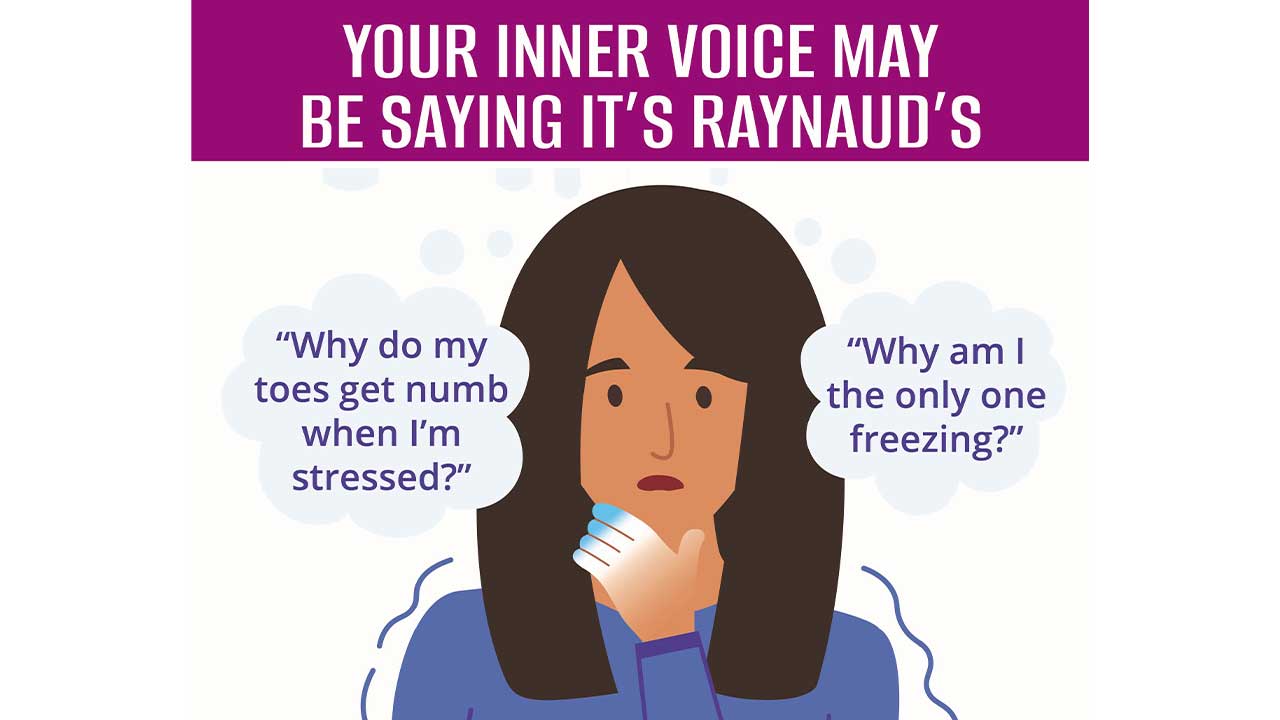 Raynaud's Inner Voice Infographic