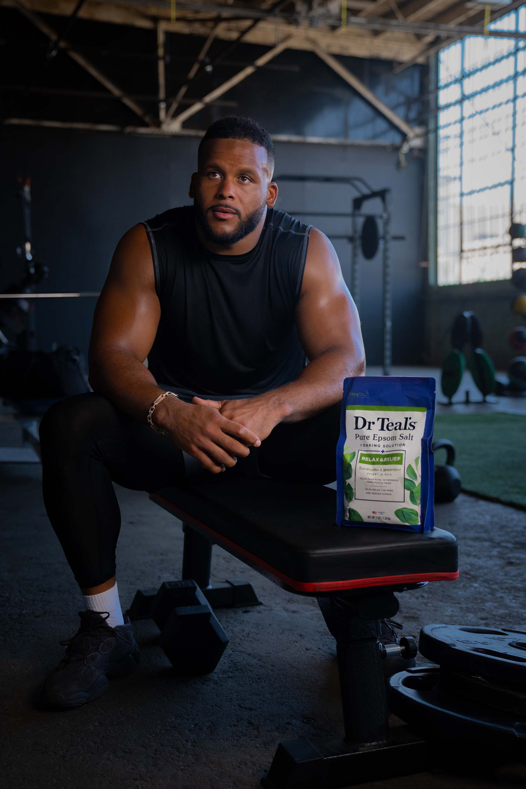 Dr Teal's has once again teamed up with three-time Defensive Player of the Year Aaron Donald to share the importance of muscle recovery.
