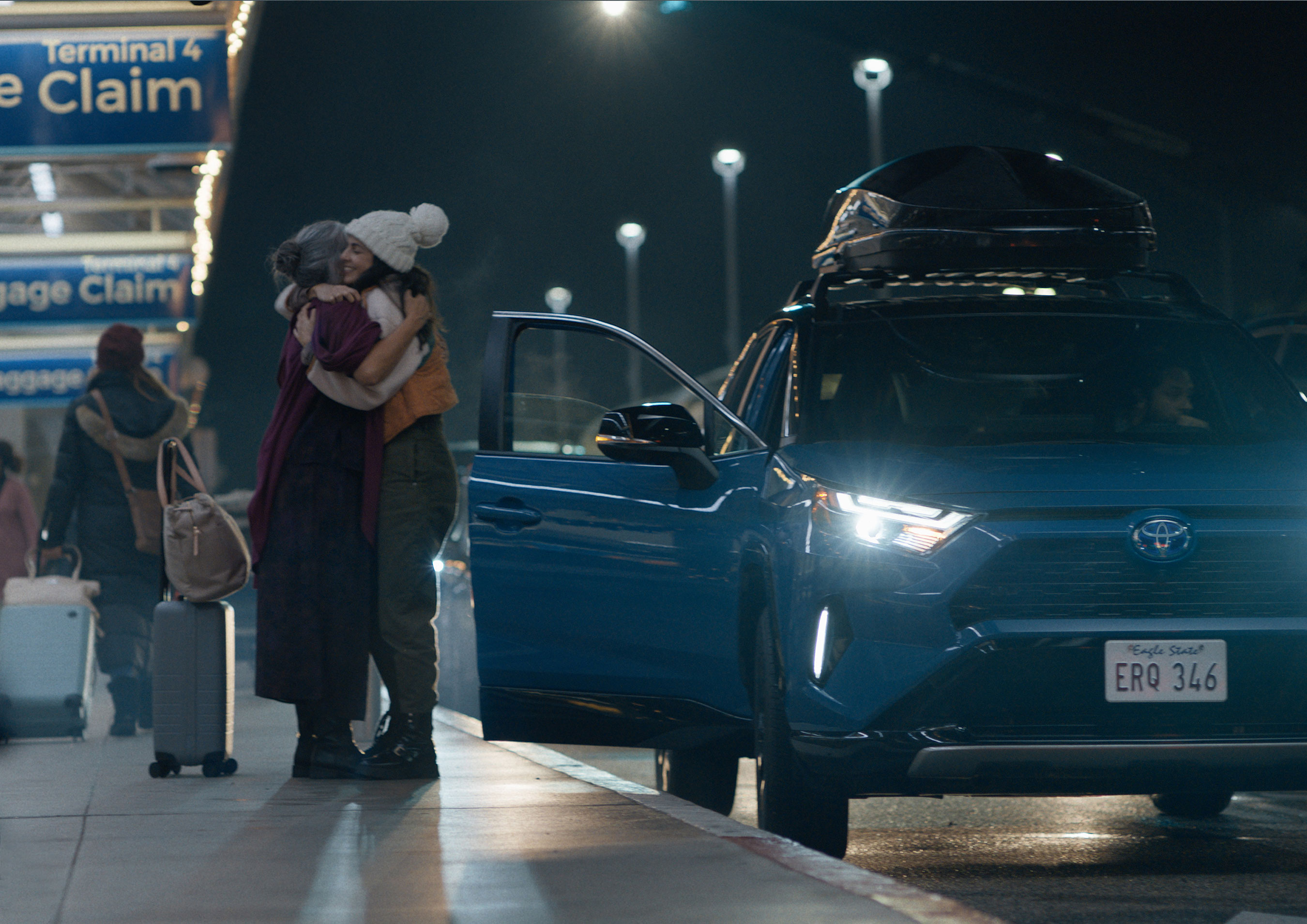 Toyota’s spot “Arrivals,” developed by Conill Advertising, shares a comforting message of families reuniting