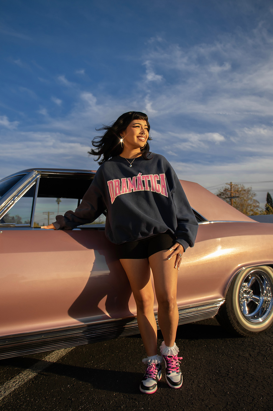 Dramática Varsity Sweatshirt by Bella Doña