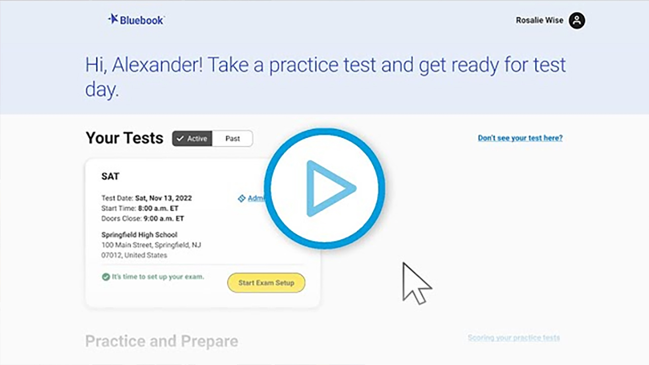 Play Video: What to expect digital SAT Weekend