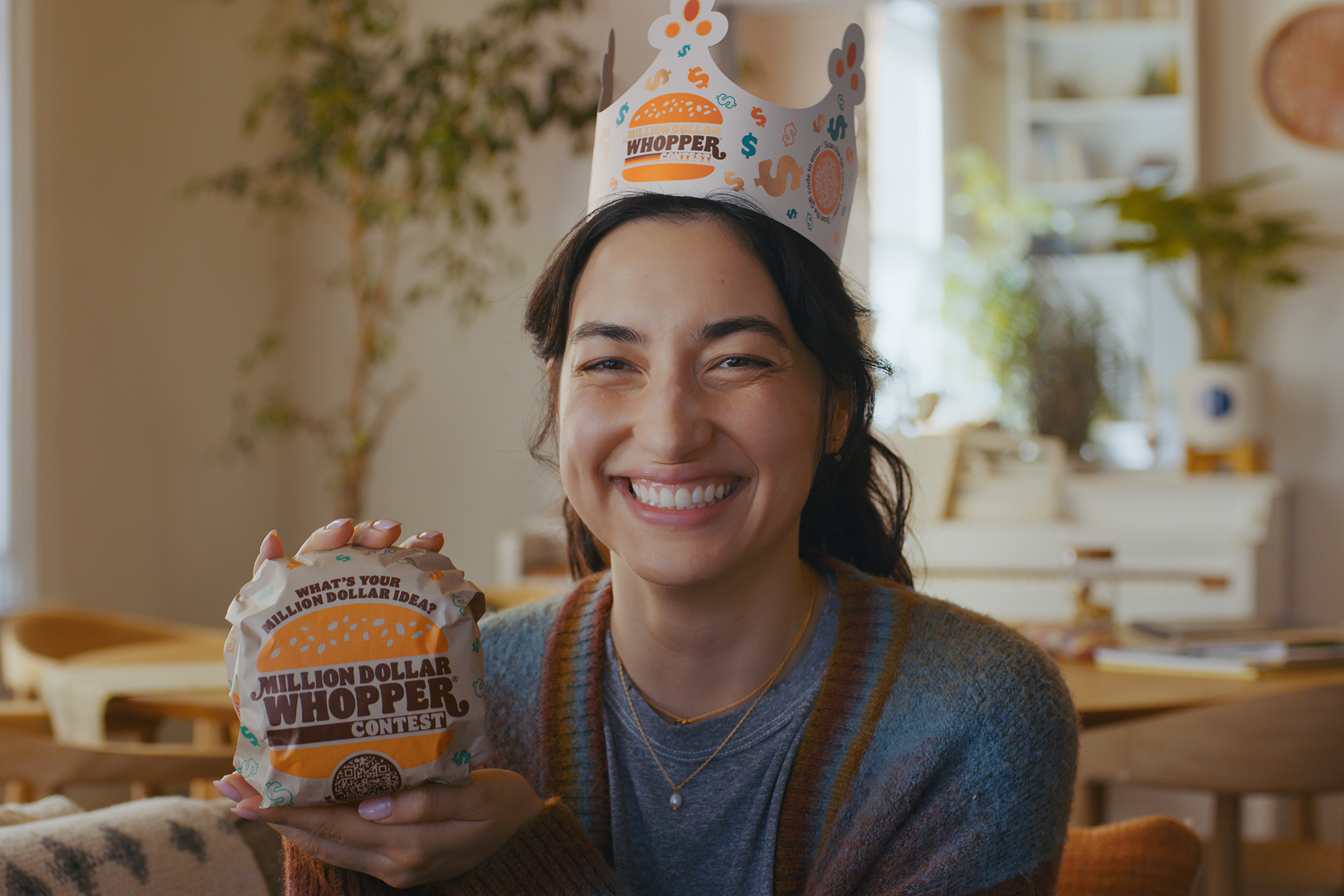 Burger King is launching its first-ever Million Dollar Whopper Contest