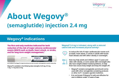 Wegovy™ Factsheet