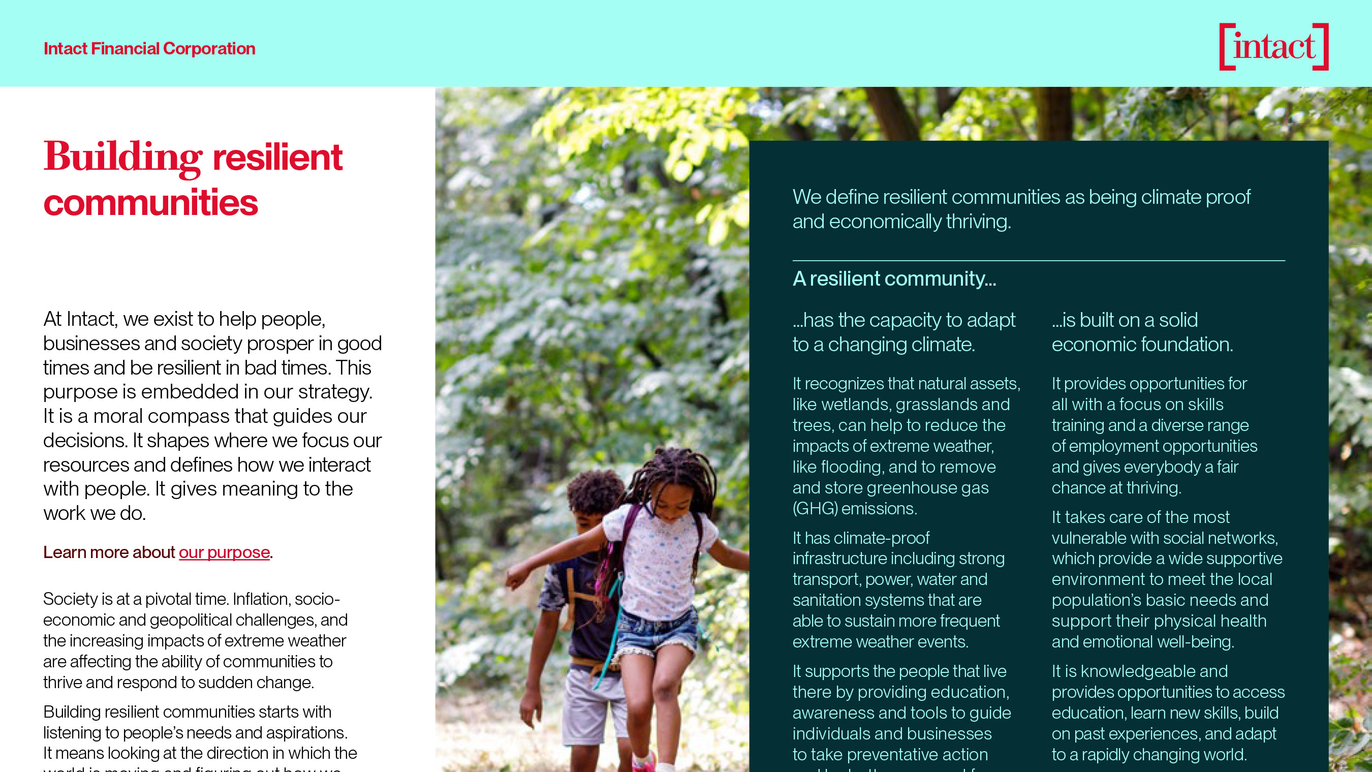 Building Resilient Communities