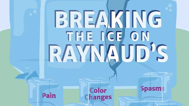 Breaking the Ice on Raynaud's Infographic