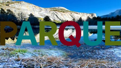 "Parque" with mountain range in background