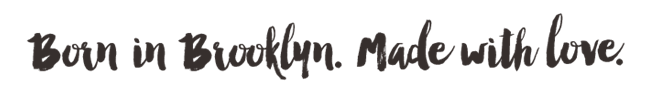 Born in Brooklyn Made with Love logo