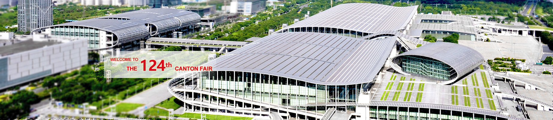 Large facility housing the 124th annual Canton Fair