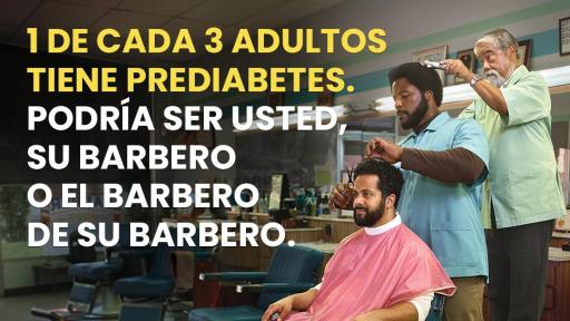 3 hombres cort&aacute;ndose el pelo