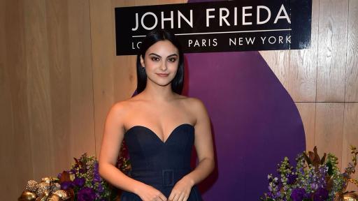 Camila Mendes standing for a photo