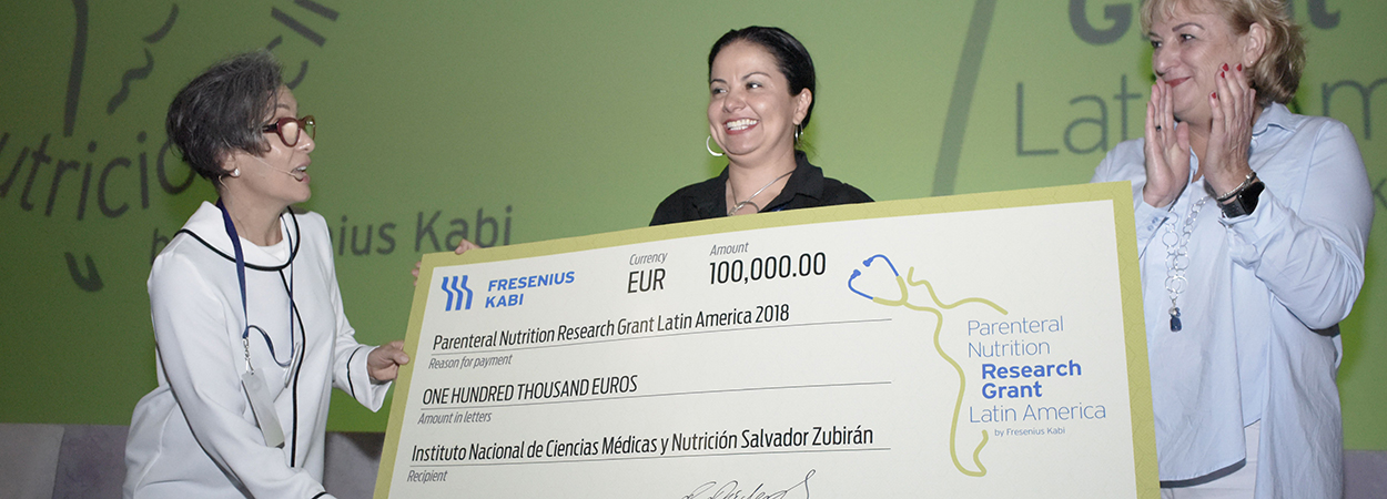 Dra. Isabel Correia entrega el premio