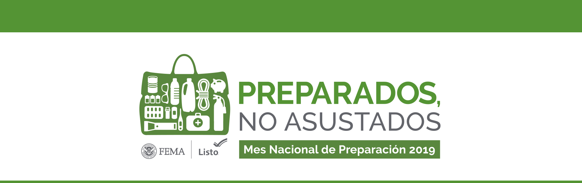 Hero banner for FEMA 2019 National Preparedness Month PSA