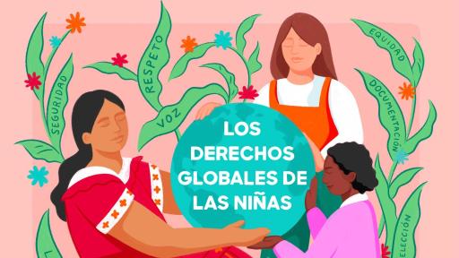 M&aacute;s de mil ni&ntilde;as de todos los rincones del mundo han participado con el env&iacute;o de los derechos que consideran m&aacute;s importantes para la iniciativa #GirlsBillofRights como parte de los preparativos para el D&iacute;a Internacional de la Ni&ntilde;a de este a&ntilde;o. (Ilustraci&oacute;n: Louisa Cannell)