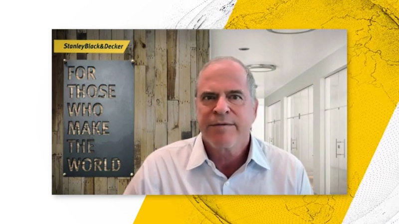 Jim Loree, director ejecutivo de Stanley Black & Decker, anuncia el Global Impact Challenge de USD 25 millon