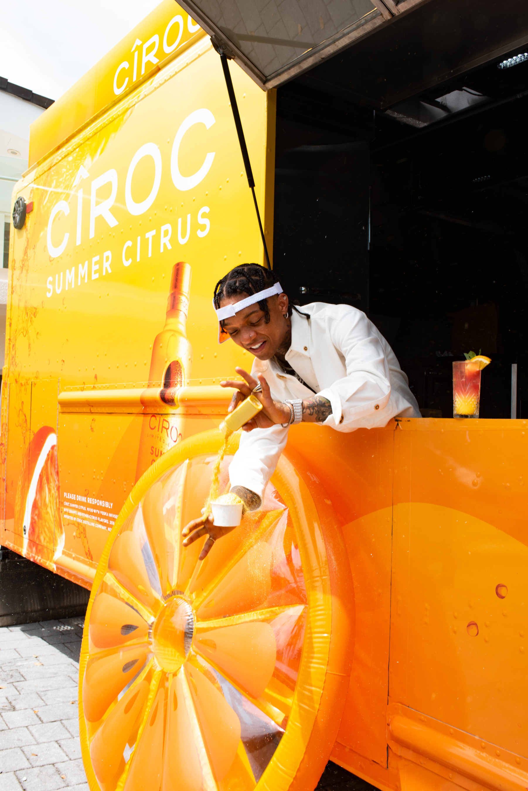 Inspirado en los sabores de CÎROC Summer Citrus, nuevo "Citrus Drip" con Swae Chispitas